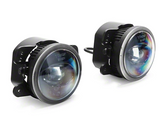 Morimoto LF030 XB Projector LED Fog Light Pair for Jeep Wrangler JK 2007-2018