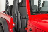 M.O.R.E. JKMB-07 Mirror Relocation Brackets for Jeep Wrangler JK 2007-2010