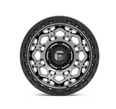 Fuel Unit D784 Wheel 17x9 in Gunmetal with Matte Black Ring