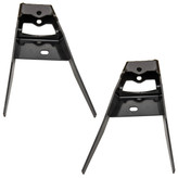 Rock Krawler RK07267K Rear Upper Shock Relocation Brackets for Jeep Wrangler JL 2018+