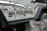 TeraFlex Aluminum Rock Slider Kit 4 Door Jeep Wrangler JK 2007-2016 | 4637310