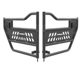 Aries 2500200 Rear Tube Doors for Jeep Wrangler JL 4 Door & Gladiator JT 2018+