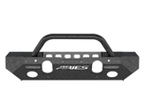 Aries 2082078 TrailChaser Front Winch Bumper with Brush Guard for Jeep Wrangler JL & Gladiator JT 2018+