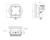 Baja Designs 57-0003 XL-R Sport Driving Combo LED Light
