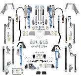 EVO MFG 243BAP Front Double Throwdown Rear Coilover Long Arm Pro Plus for Jeep Wrangler JL 4 Door 2.0/3.6L Gas