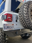 EVO MFG 3111AL Rear Alumilite Bumper for Jeep Wrangler JL 2018+