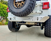 EVO MFG 3111AL Rear Alumilite Bumper for Jeep Wrangler JL 2018+