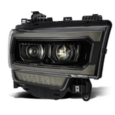 AlphaRex 880549 LUXX-Series LED Projector Headlights in Alpha Black for Ram 2500 2019+