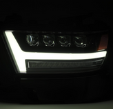 AlphaRex 880516 1500 NOVA-Series LED Projector Headlights Jet Black Ram 1500 2019+
