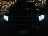 AlphaRex 880545 LUXX-Series LED Projector Headlights in Jet Black for Ram 1500 2019+