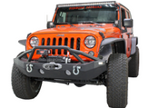 Fishbone Offroad FB22068 Full Width Front Winch Bumper for Jeep Wrangler JK 2007-2018
