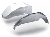 Artec JK2111 Rear Inner Fenders for Jeep Wrangler JK 2007-2018
