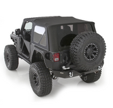 Smittybilt 9075235 Replacement Soft Top with Tinted Windows for Jeep Wrangler JK 2 Door 2007-2018