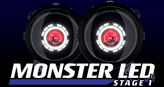 HIDProjectors 9" Monster Stage 1 Bi-LED Projector Headlights for Jeep Wrangler JL & Gladiator JT 2018+