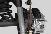 MetalCloak 7028 Rear Sway Bar Spacer & Link Kit for Jeep Wrangler JK 2007-2018