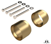 MetalCloak 7078 Exhaust Spacer Kit for Jeep Wrangler JK 2012-2018