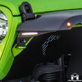 MetalCloak 6220 Fender Gutz Delete & Clearance Brackets for Jeep Wrangler JL Rubicon 2018+