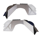EVO Manufacturing 3097VD Front Vented Aluminum Inner Fenders for Diesel Jeep Wrangler JL & Gladiator JT 2020+