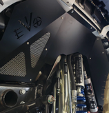 EVO Manufacturing 3097VD Front Vented Aluminum Inner Fenders for Diesel Jeep Wrangler JL & Gladiator JT 2020+