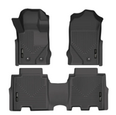 Husky Liners 95301 Weatherbeater Front & Rear Floor Liners for Ford Bronco 4 Door 2021+