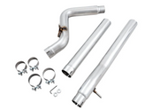 AWE 3020-11005 Non-Resonated Mid Pipe for 3.6L Jeep Wrangler JK 2012-2018