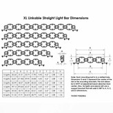 Baja Designs 740002 XL Linkable 4 XL Clear LED Light Bar