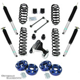 TeraFlex 2.5" Coil Lift w/ Bilstein Shocks & Wheel Spacers for Wrangler JK 2007+
