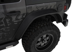 Bushwacker 10100-07 Rear Flat Fender Flares for Jeep Wrangler JL 4 Door 2018+