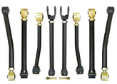 Rock Jock CE-9807CA Johnny Joint Adjustable Control Arm Set for Jeep Wrangler JK 2007-2018