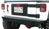 Rock Jock CE-9807TG Tailgate Cover/Spare Tire Mount Delete for Jeep Wrangler JK 2007-2018