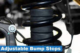 MetalCloak 7040 Universal Adjustable Bump Stop Kit for Jeep Wrangler TJ, JK, JL & Gladiator JT 1997+