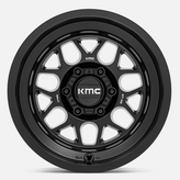 KMC Wheels KM725MX17905038N KM725 Terra Wheel | 17x9 | 5x5 | Satin Black