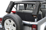 Rightline Gear 4x4 100J70-B Roll Bar Storage Bag for Jeep Wrangler CJ, YJ, TJ, JK, JL & Gladiator JT 1955+