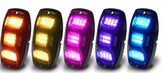 Oracle Lighting 5895-339 RGB+W Wheel Well Rock Light Kit 4 Piece
