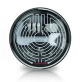 JW Speaker 0555613 8700 EVO J3 LED Headlight Pair | Graphite | Heated for Jeep Wrangler JK, JL & Gladiator JT 2007+