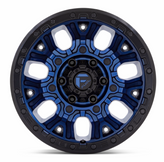 Fuel Traction Wheel 17x9 Dark Blue with Black Ring