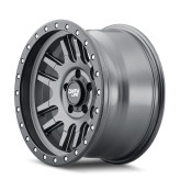 Dirty Life 9309-7973MGT12 9309 Canyon Pro Wheel 17x9 5x5 in Satin Graphite