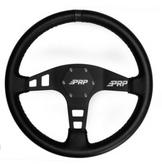 PRP Seats Flat Steering Wheel in Suede or Leather
