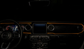 Oracle Lighting 4236-333 ColorSHIFT Fiber Optic LED Interior Kit for Jeep Wrangler JL & Gladiator JT 2018+