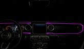 Oracle Lighting 4236-333 ColorSHIFT Fiber Optic LED Interior Kit for Jeep Wrangler JL & Gladiator JT 2018+