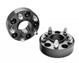 Rugged Ridge 15201.22 1.75" Wheel Spacer Pair in Black for Jeep Wrangler JL & Gladiator JT 2018+