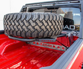 DV8 Offroad TCGL-01 Adjustable Tire Carrier for Jeep Gladiator JT 2020+