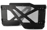 DV8 Offroad HDJL-01R Rear Half Doors with Aluminum Mesh for Jeep Wrangler JL 4 Door & Gladiator JT 2018+