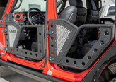 DV8 Offroad RDJL-01R Rear Rock Doors for Jeep Wrangler JL 4 Door & Gladiator JT 2018+