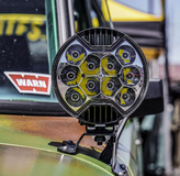 KC Hilites 100 6" Slimlite LED 2-Light System | 50W Spot Beam Pattern