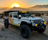 KC Hilites 100 6" Slimlite LED 2-Light System | 50W Spot Beam Pattern