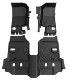 Armorlite Front & Rear Flooring Kit in Mesa Smoke for Jeep Wrangler JK 4 Door 2007-2018