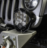 Baja Designs 350013 LP9 Sport Driving/Spot Combo LED Light Amber Beam