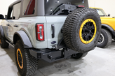 Rock Hard 4x4 RH-60301 Patriot Series Rear Bumper with Tire Carrier for Ford Bronco 2021+