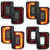 Oracle Lighting 5891-504 V2 Flush Mount LED Tail Lights for Jeep Wrangler JK 2007-2018